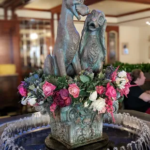 Lady and the Tramp fountain