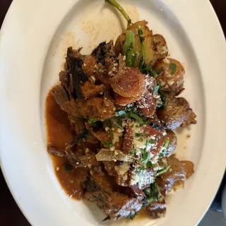 Braised Beef in Pepperoni Sauce