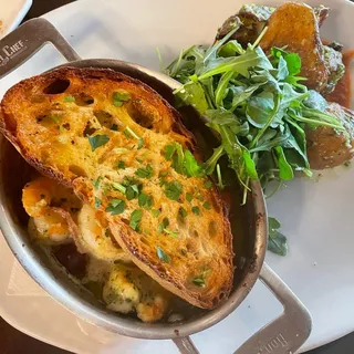 Oven-roasted Shrimp Scampi