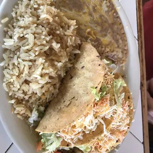 Carne Asada Taco Plate