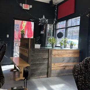 a view of the front of the shop