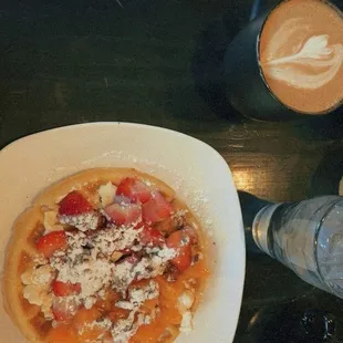 Chicago Waffle &amp; Mocha Latte