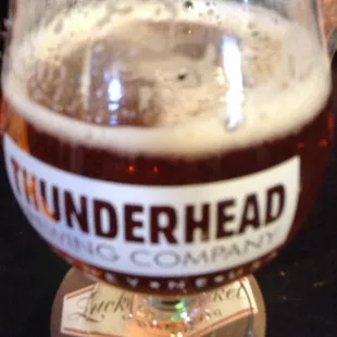 a glass of thunderhead