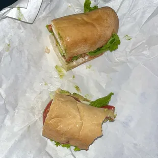 veggie sandwich