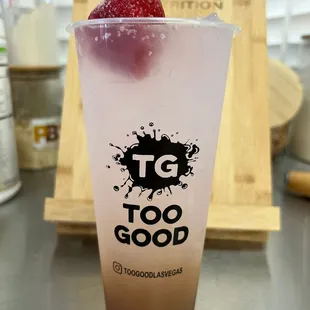 Sugar Free Strawberry Pink Lemonade