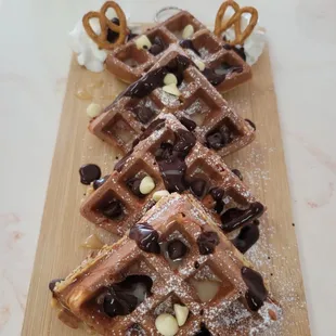 Protein Waffle 
High Protein
High Fiber
Low Sugar
Low Calories