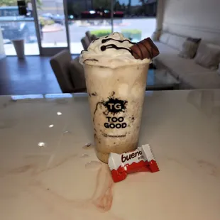 Kinder Bueno Shake
High Protein
High Fiber
Low Sugar
Low Calories