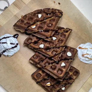 Oreo Waffles