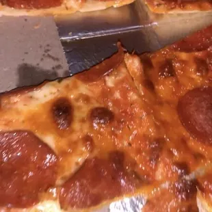 Pepperoni pizza