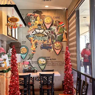 interior, tacos