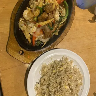 Side Garlic Egg Fried Rice