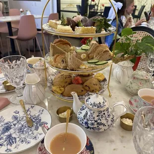 High tea snacks