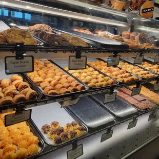 a variety of pastries