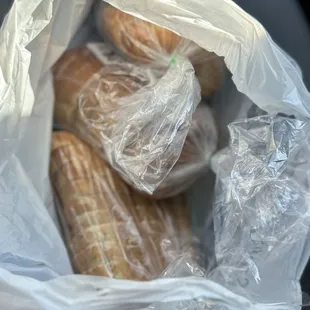Hot out of the oven rye bread