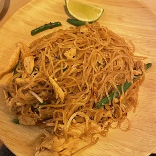 Pad Thai Noodle Plate