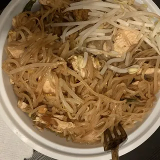 Pad Thai Noodle Plate