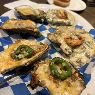 1/2 Dozen Oyster Trio