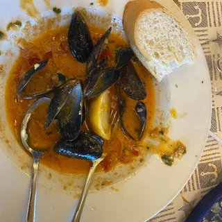 Sauteed Mussels