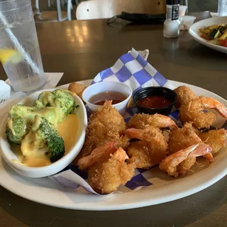 Fried Coconut Shrimp Dinner