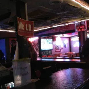 Friendly biker bar on highway 40