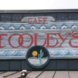 a sign on the side of a building