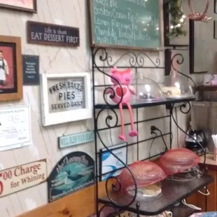 Nice selection of fresh baked pies and cakes.