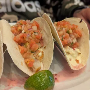 Shrimp tacos
