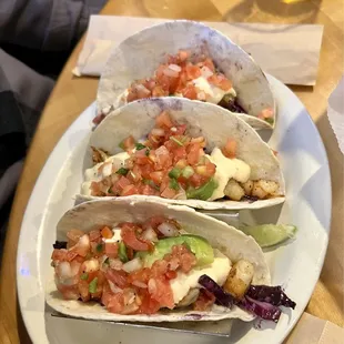 Shrimp tacos