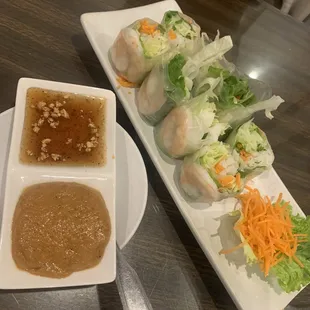 Thai Sausage Spring Rolls