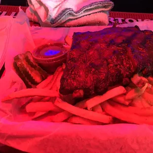 a plate of food