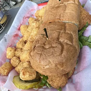 Fried Catfish Po&apos;boy