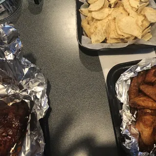 Apple & Cherry Wood House-Smoked Ribs