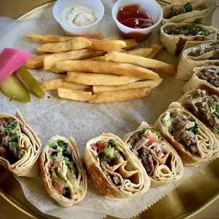 burritos and wraps, food