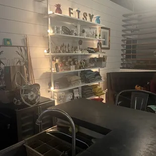 Merch and other items table