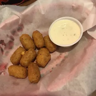 Cheese nuggets