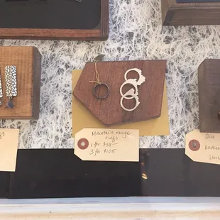 Awesome artisanal jewelry. Both pretty AND bad ass pieces.