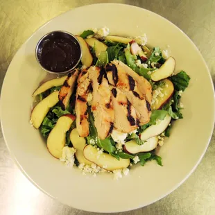 Blue Chicken Salad, Toothpicks Restaurant