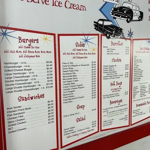 sushi and sashimi, menu