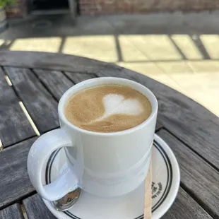 Caffe latte - really good coffee!