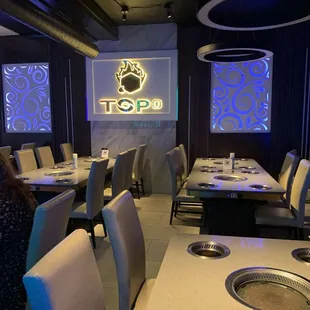 Left side dinning room