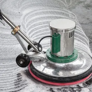 Commercial floor scrub