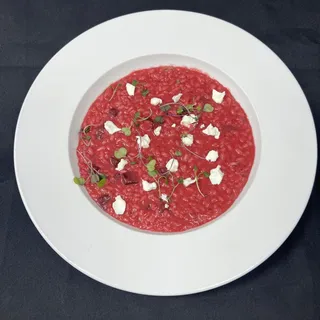 Red Beats & Goat Cheese Risotto I