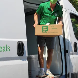 Contact-free delivery