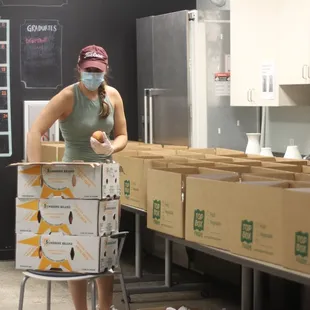 Safely packing your boxes