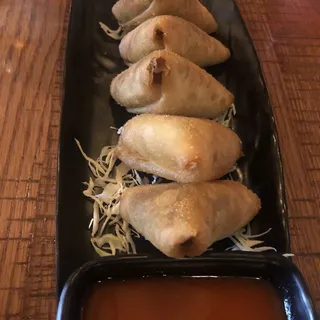 Burmese Gold Samosas (Vegan)