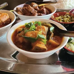Top Burmese. The first Burmese Cuisine in Oregon. Curry feasts.