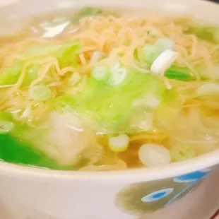 Wonton Noodle Soup