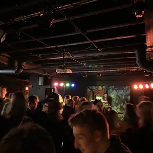 a crowd of people at a concert