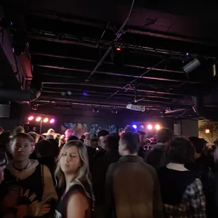 a crowd of people at a concert