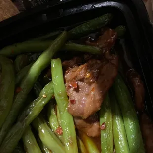 Beef green beans